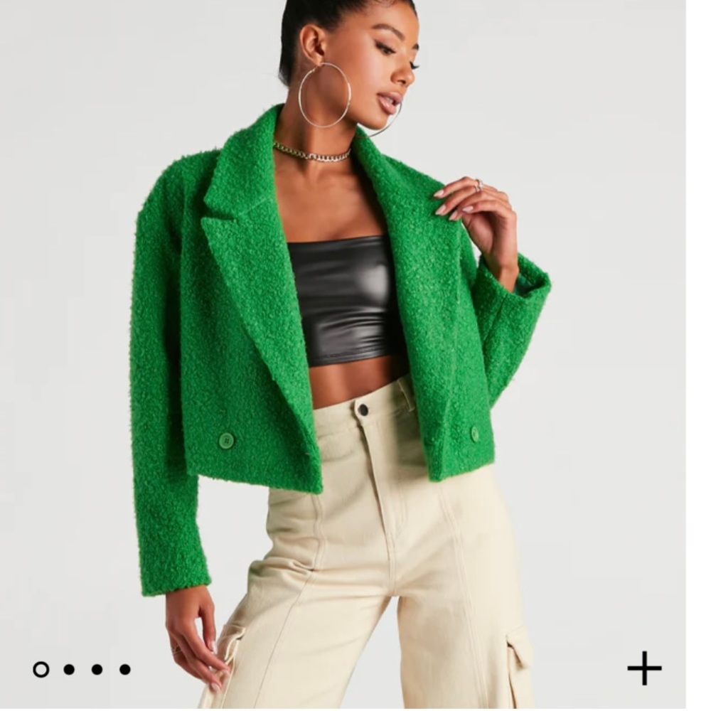 NWT Faux Sherpa Coat